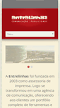 Mobile Screenshot of entrelinhas.net